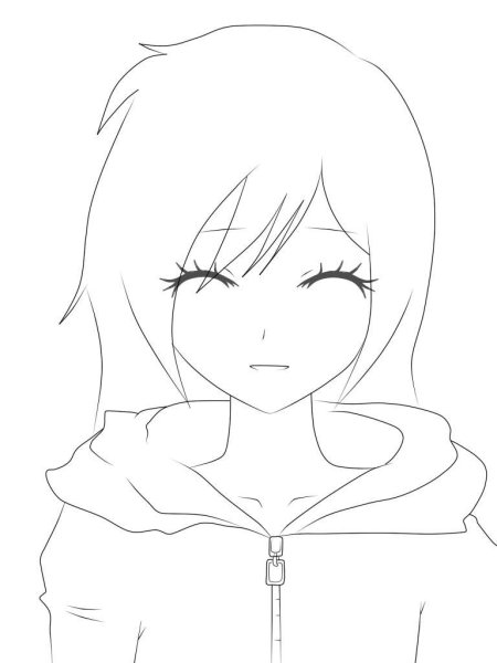 Аниме для срисовки