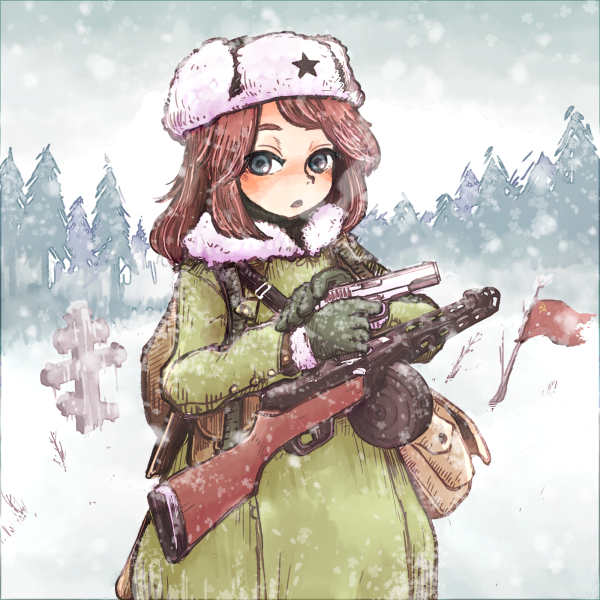 Аниме солдат