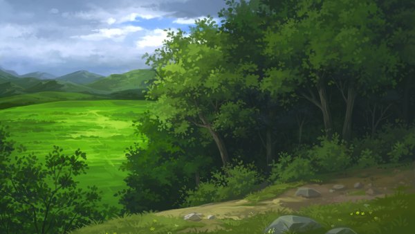 Мультяшная природа