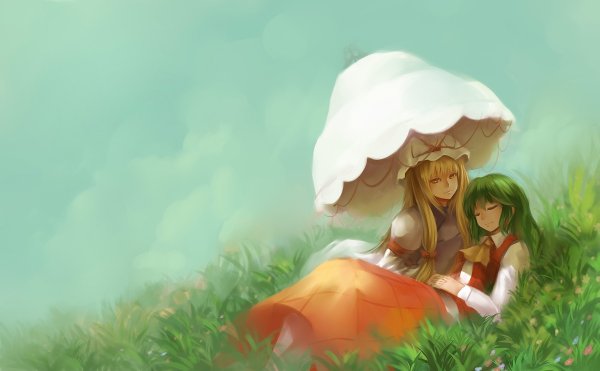 Две девочки на Поляне