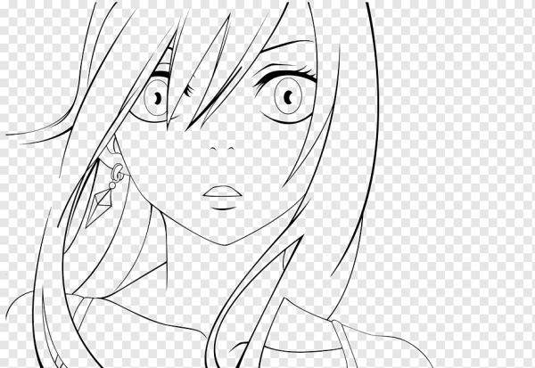 Хвост феи раскраска Эльза