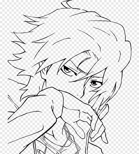 Лайн аниме парня