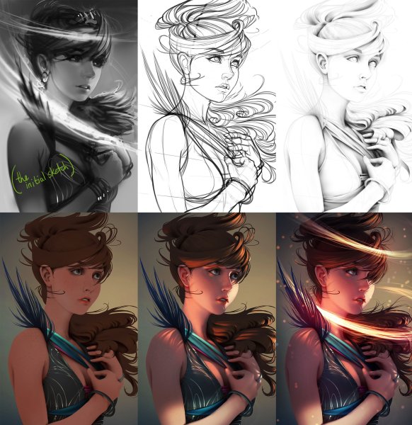 Диджитал покрас туториал