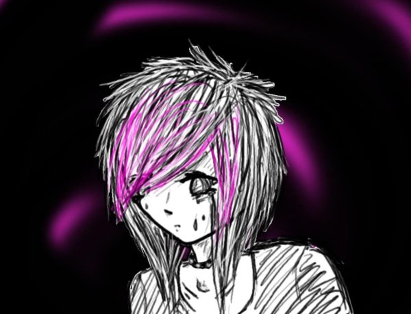 Эмо КИД арт