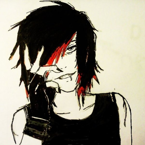 Эмо стиль рисования