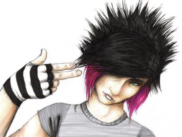 Аниме эмо любовь