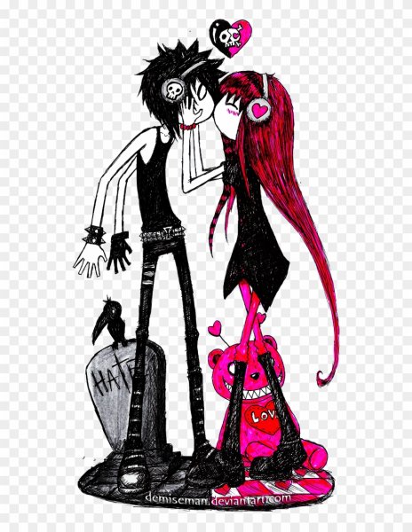 Эмо для срисовки