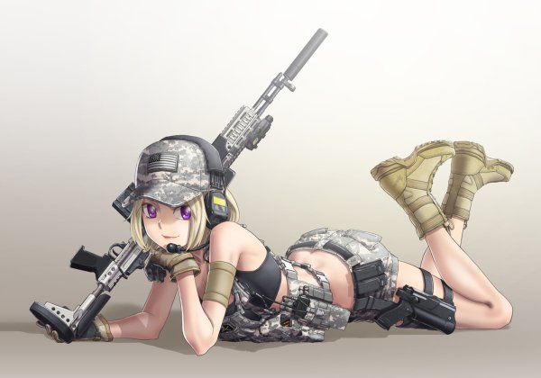 Боевая девчонка аниме