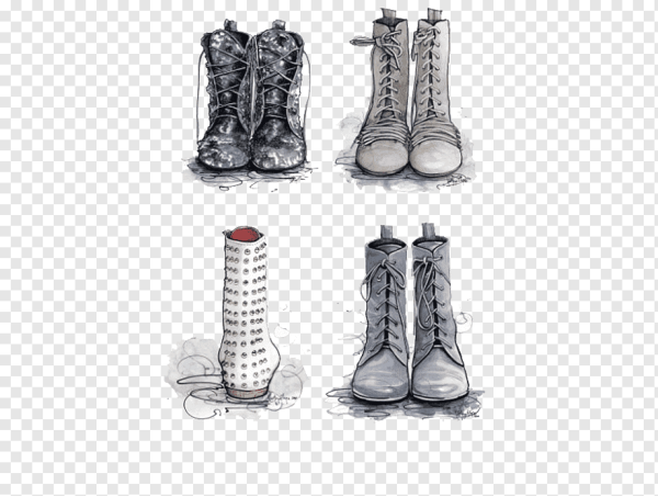 Ботинки эскиз