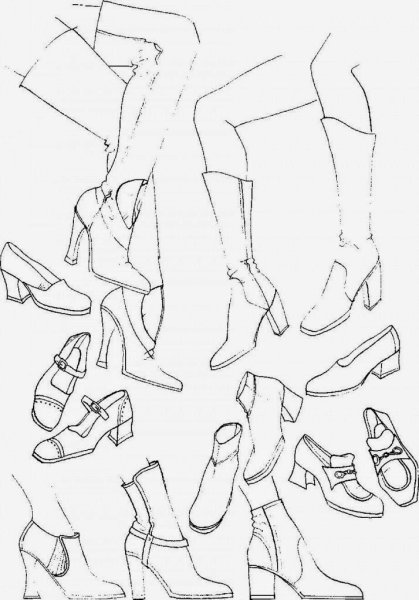 Ботинки женские туториал