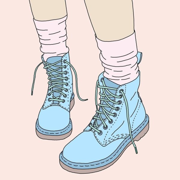 Обувь для срисовки