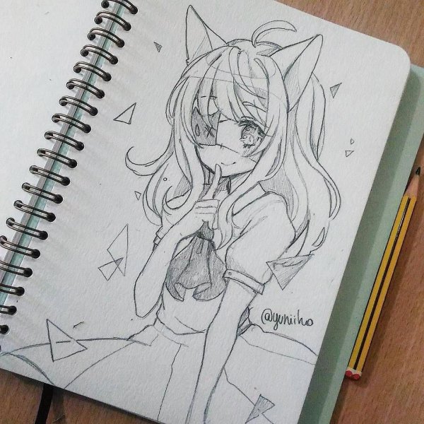 Скетчбук. Аниме