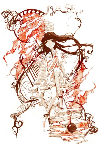 Аниме в графике