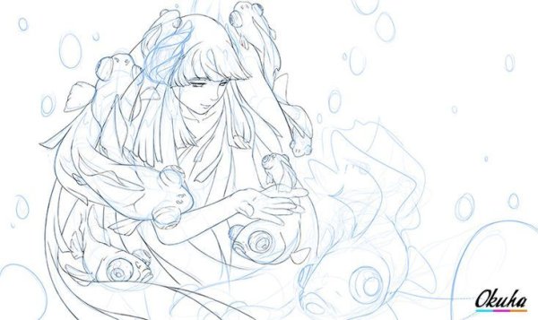 Туториал аниме татуировок