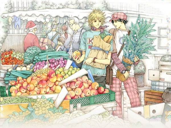 Рынок иллюстрация