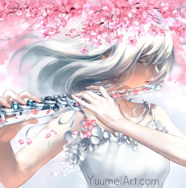 Девушка с флейтой