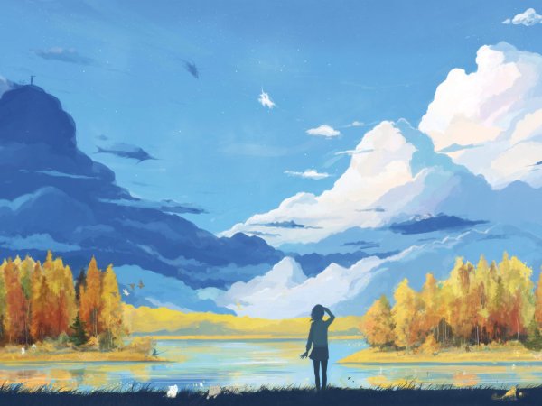 Солар де УОНИ озеро аниме