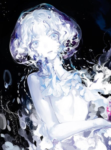 Водяные волосы арт