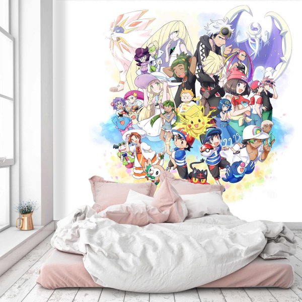 Фотообои в стиле аниме в комнату