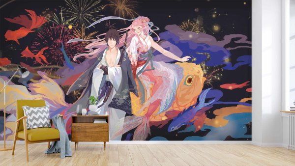 Роспись стен Тоторо