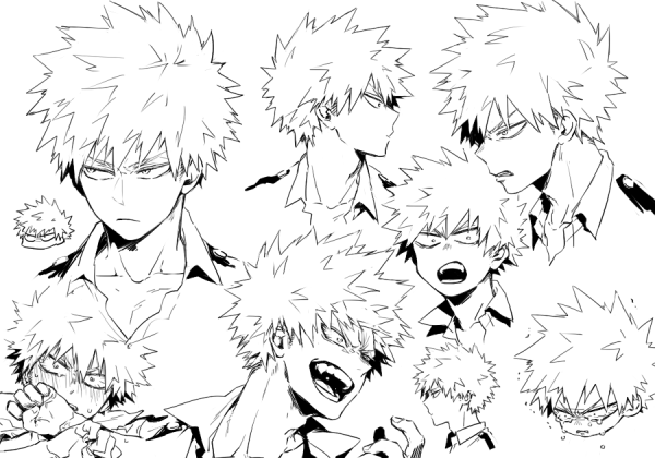 Бакуго Кацуки чб