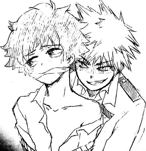 Шото и Мидория и Бакуго