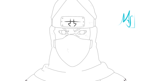 Какузу раскраска