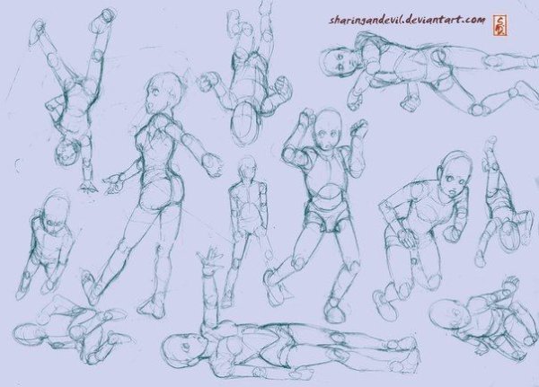 Туторы по рисованию туловища