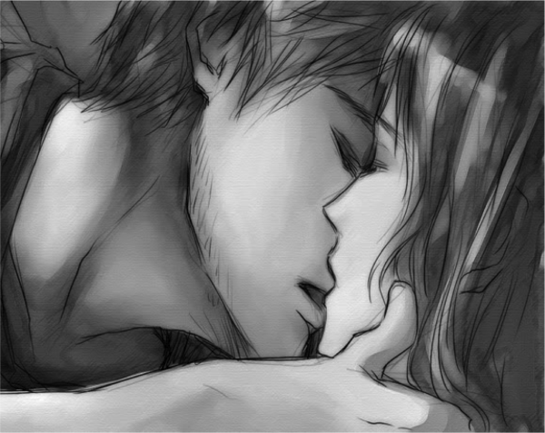 Поцелуй арт