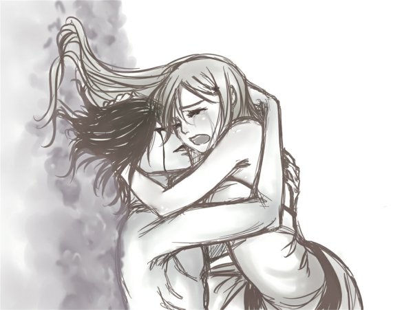 Орихиме и Улькиорра любовь