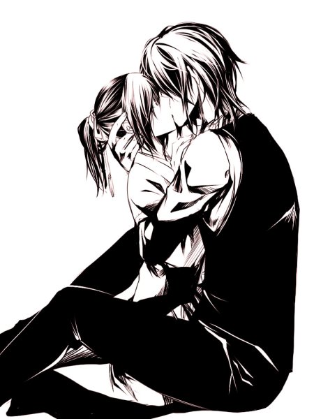 Аниме поцелуй