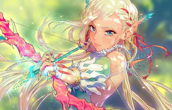 Аниме эльфийки