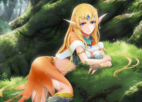 Аниме эльфийки