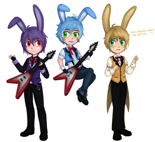 Аниме АНИМАТРОНИКИ Бонни