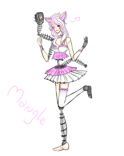 Мангл аниме для срисовки