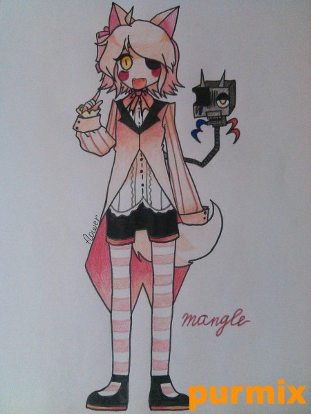 Мангал в стиле аниме