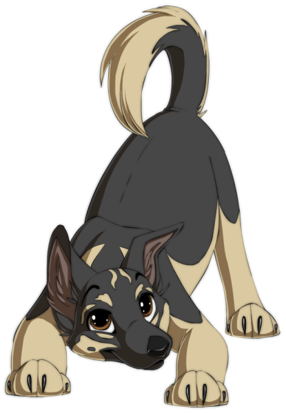 Аниме щенки