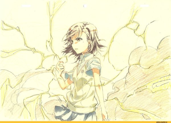 Первые рисунки аниме