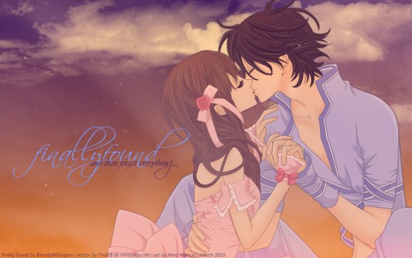 Нежный поцелуй аниме