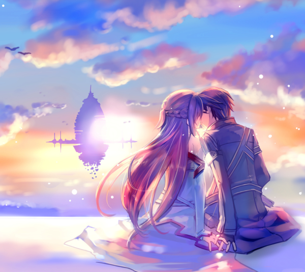 Аниме парень и девушка