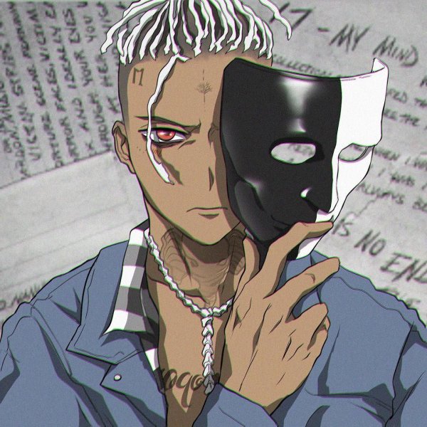 XXXTENTACION аниме арт