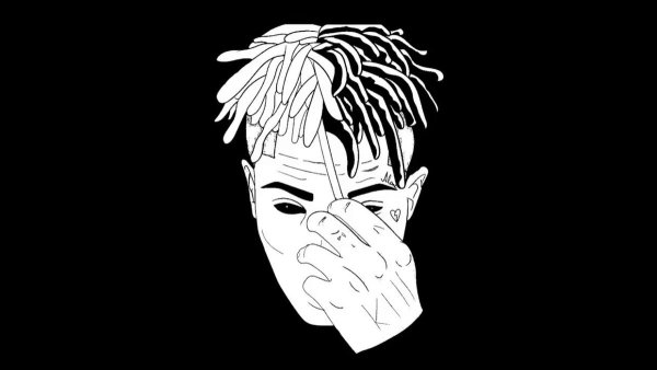 XXXTENTACION трафарет