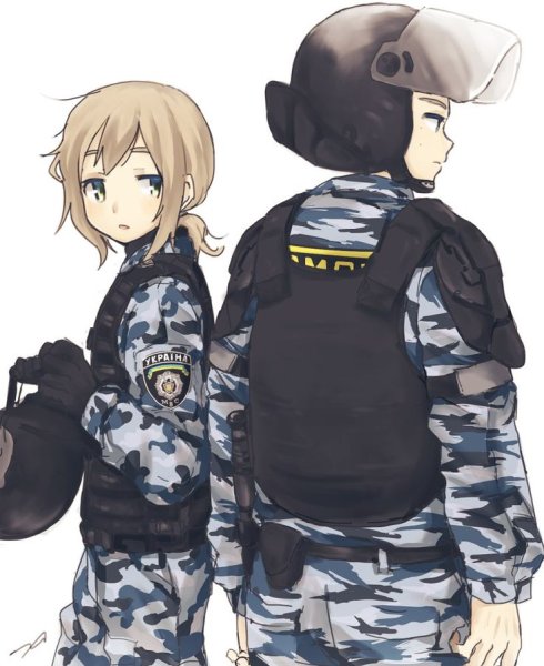 Анимешный ОМОН