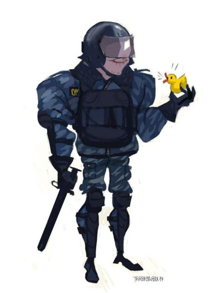 Российский ОМОН арт