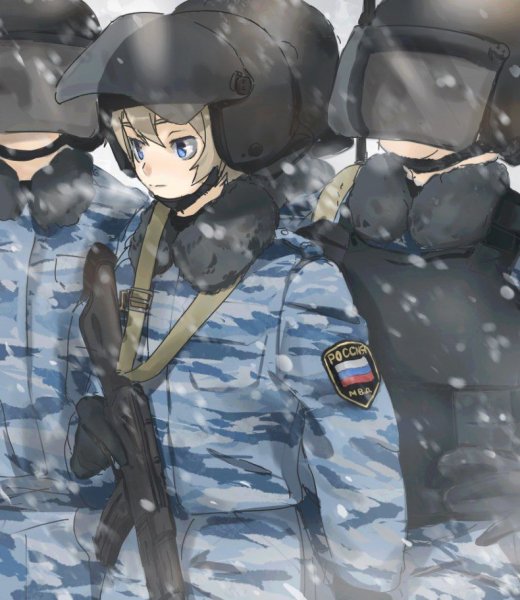 ОМОН В стиле аниме