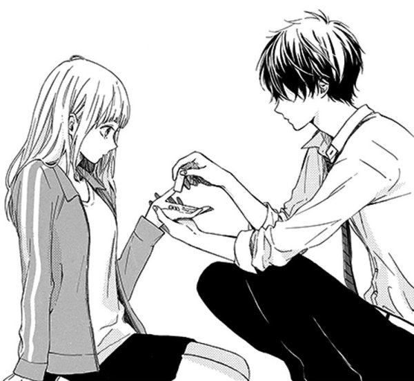 Аниме пары ссорятся