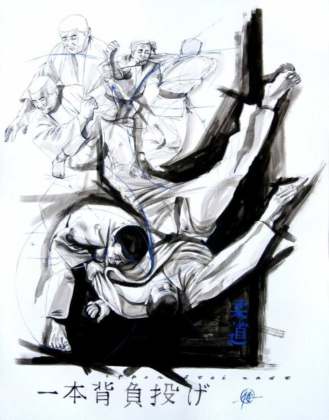 Дзюдоист арт
