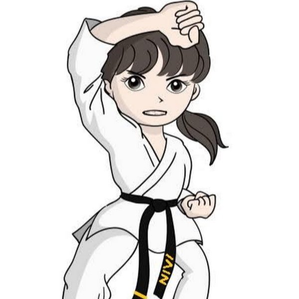 Карате девочки мультяшные