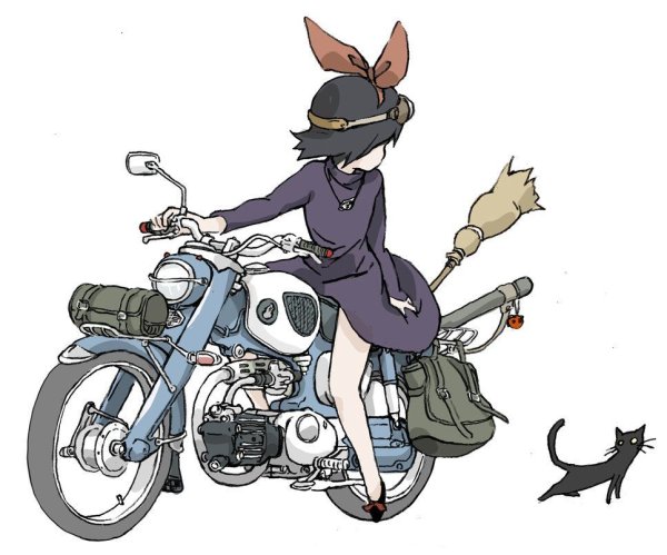 Мотоцикл арт