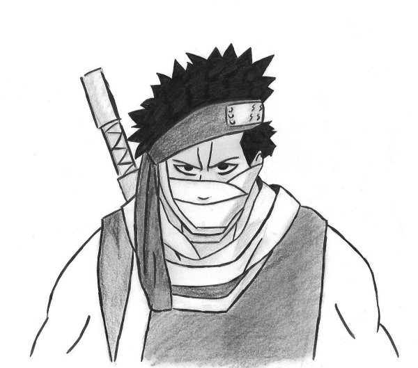 Забуза Наруто для срисовки
